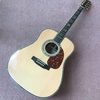 Магазин на заказ, сделано в Китае, 43-дюймовая акустическая гитара, односторонняя деревянная гитара, бесплатная доставка