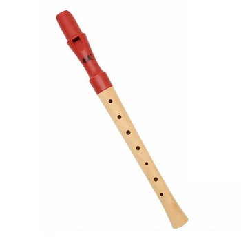 1Шт пронзительный Немецкий британский стиль 8-луночный деревянный магнитофон Для детей, взрослых, начинающих, музыкальные инструменты
