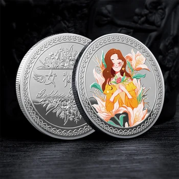 В китайском стиле 38 золотых и серебряных монет ко Дню женщин